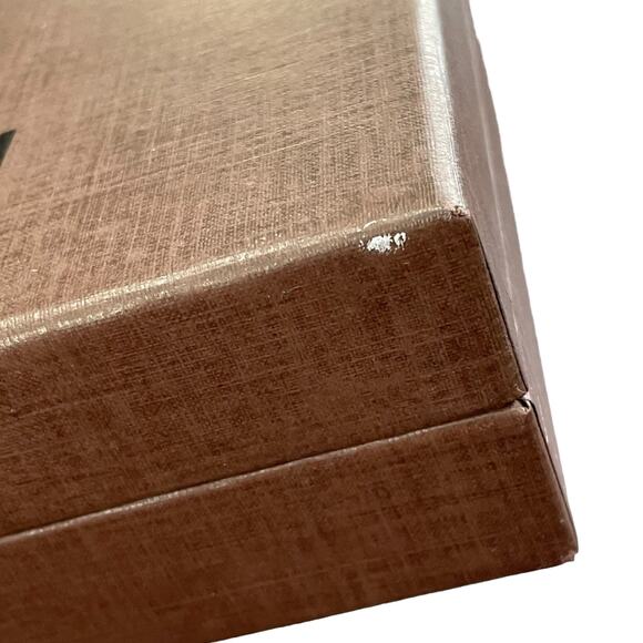 Louis Vuitton Gift Box Small Brown Empty Authentic Storage w/ Tissue Paper READ - Picture 10 of 13